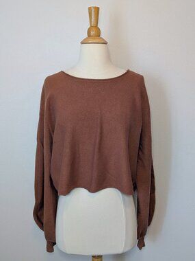 On 12th Off Shoulder Relaxed Sweater